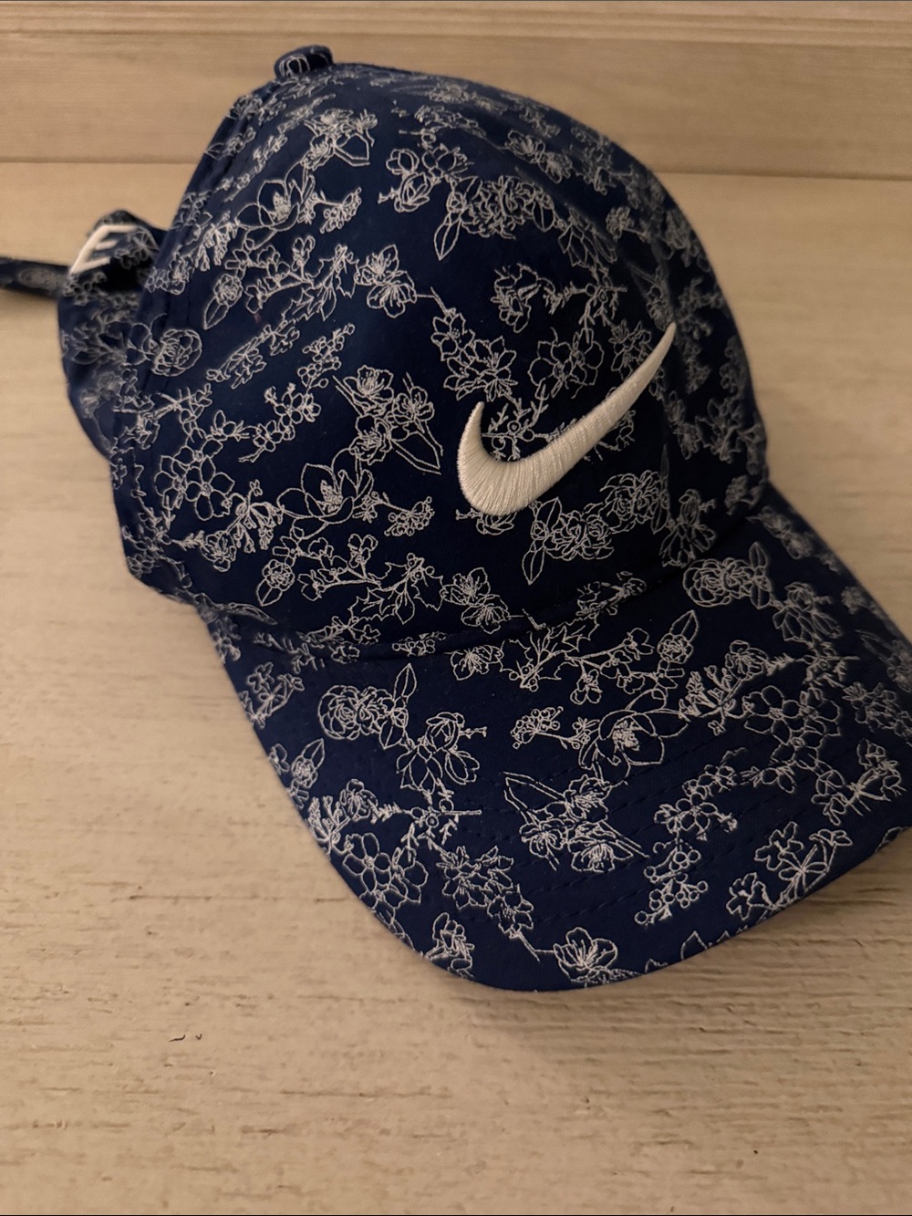 Nike Navy Floral Golf Hat